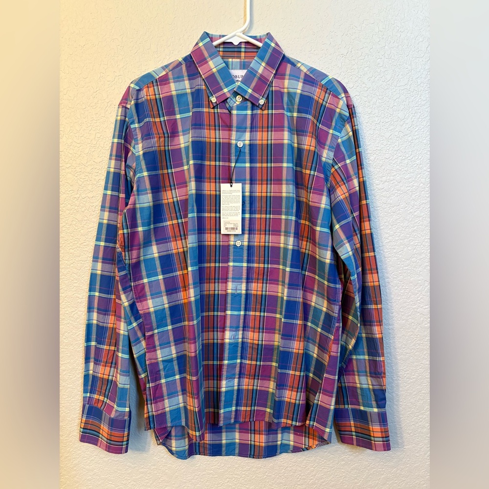 Ledbury Multicolor Plaid Shirt XL NWT
